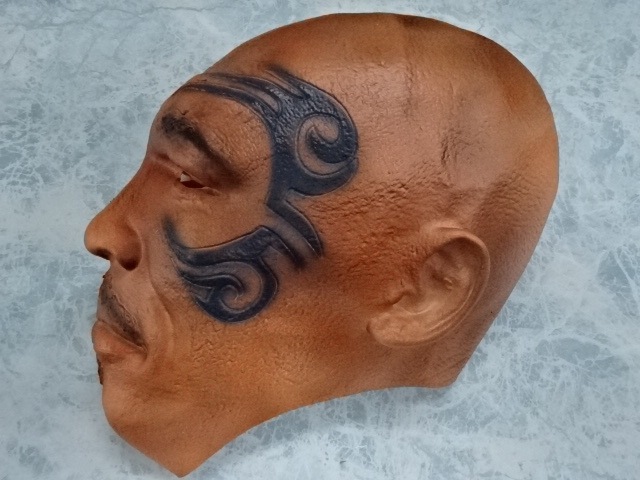 最強!チャンプマスク、タイソンさんものまね被り物です。