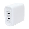 USB PD対応(45W) USB-ACアダプタ 2ポートタイプ IPA-C07/WH【宅急便配送】