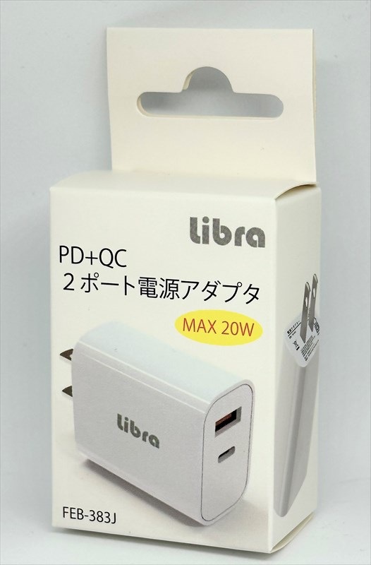 Libra 20W PD+QC ݡŸץ FEB-383J ȯ20ޤǡ