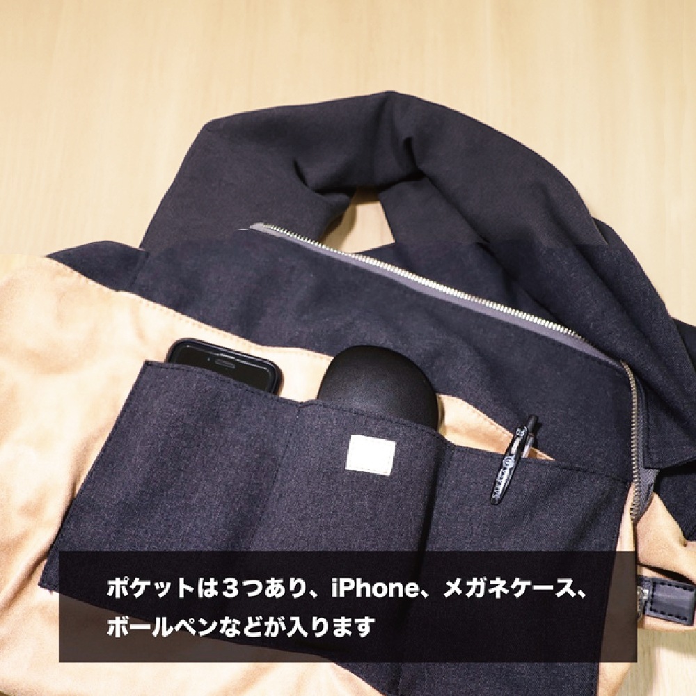 トートバッグ サクラスリング レディース 大きめ ファスナー付き