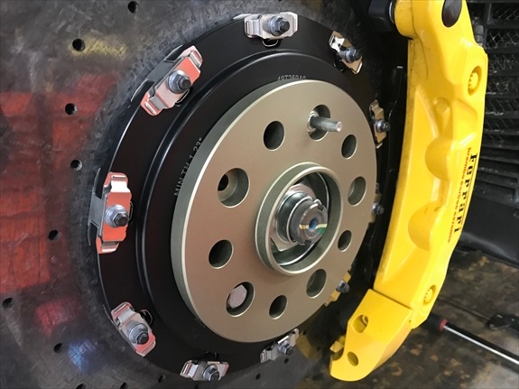 フェラーリ マセラティ専用PCD114.3ジュラルミン製プレートスペーサー