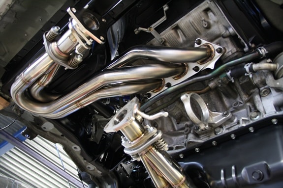 ホンダ NSX KSP製マフラー用 無限エキマニ フロントアダプター 反転加工済 KSP製 NSX用<br>エキゾーストマニホールド | マフラー,エキゾースト