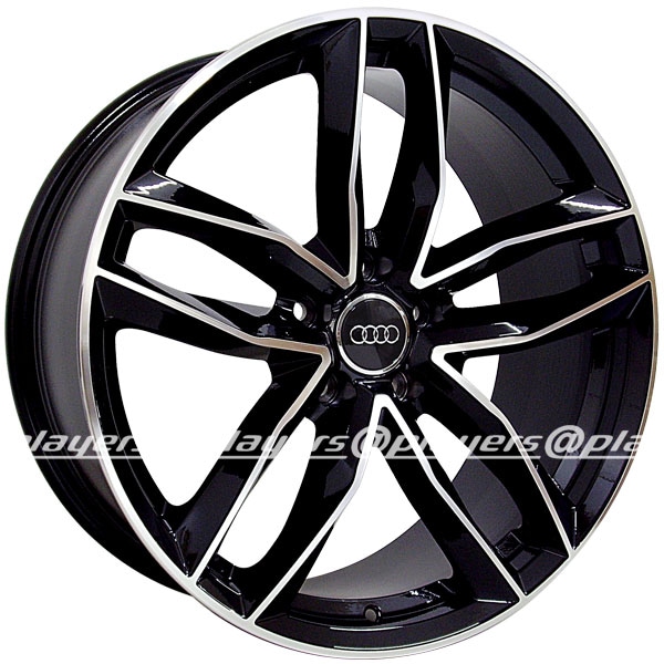 中古アルミ18X8.0 OZデザインMSW85 ワーゲン、アウディ等PCD112