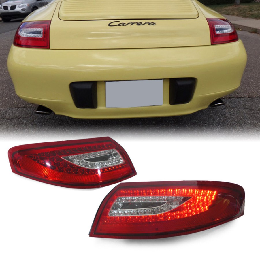 ポルシェ996用リアテールランプ ポルシェ 996/911 977後期スタイル LEDテールランプ