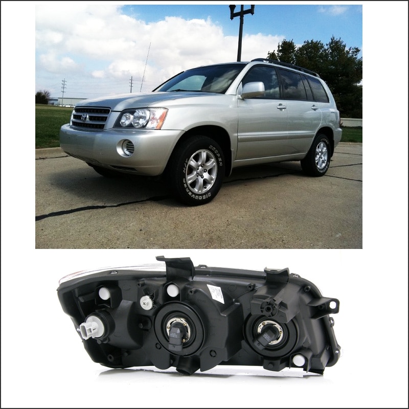 管理26　ACU20　クルーガー　右ヘッドライト　純正新品　 | VLAND トヨタ クルーガー ヘッドライト U20系 初代