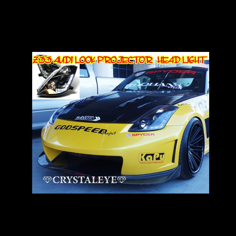 お取置き フェアレディZ33用 中期左右ヘッドライト Z33 フェアレディZ