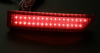 10系 アルファード LED78発タイプ リアバンパーLEDリフレクター(レッド