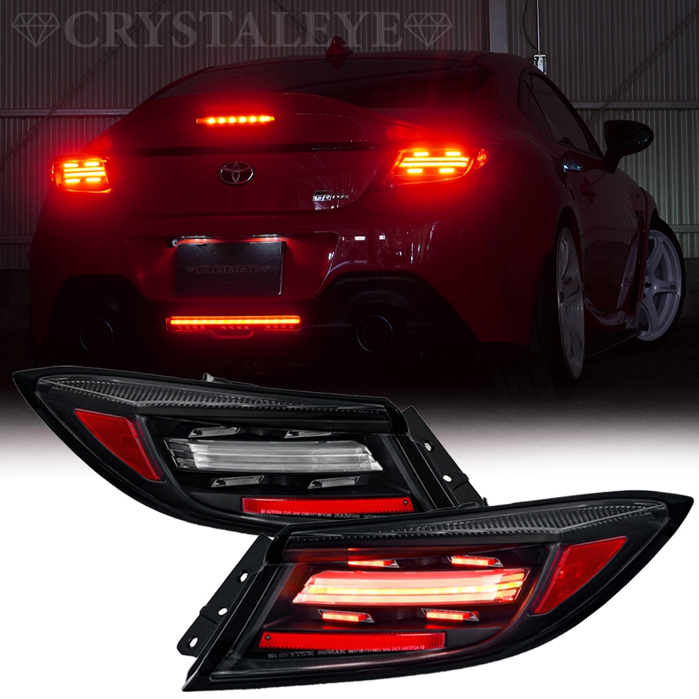 水*様 クリスタルアイ LEDテールランプ BRZ 86 ZN8 GR86 ZD8 BRZ ファイバーLEDテールランプ クリスタルアイ