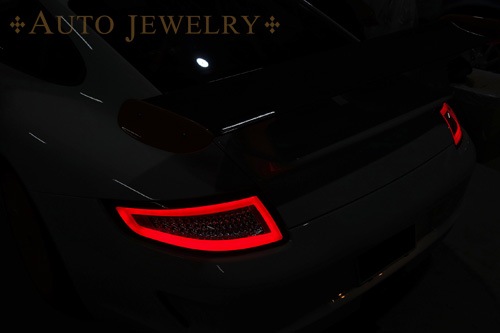 �ڥ����ȥ��奨�꡼�� �ݥ륷��997/911 �����ѡ��ե����С��ե�LED�ơ������(��åɥ��ꥢ���� AUTOJEWELRY