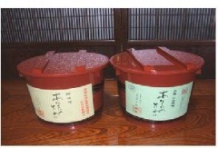 原料も有機自家栽培完全無添加・伝統の生みそこうじ味噌 樽入り 3kg