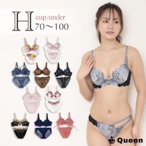 ブラショーツセット カップ別 Hカップ アンダー70 75 80 85 90 95 100 (j2-h)|【削除】カップ別ブラ＆ショーツ|下着