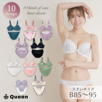 ブラショーツセット カップ別 Bカップ アンダー85 90 95 (j1-b)|2025年夏|新着