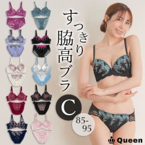 脇高ブラショーツセット C85 C90 C95 (j5-c)|【削除】カップ別ブラ＆ショーツ|下着