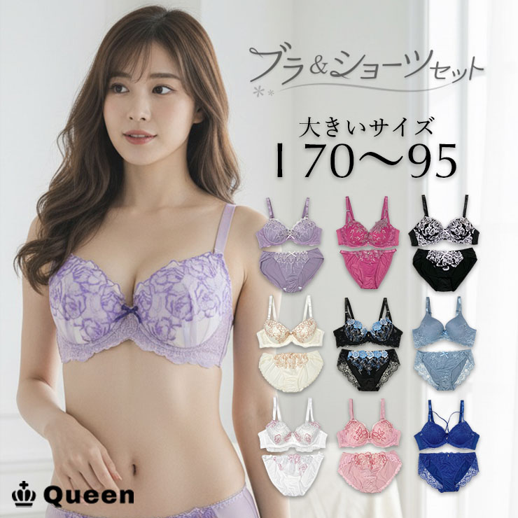 ブラジャーショーツセット （Iカップ アンダー70/75/80/85/90/95） (j3-i)