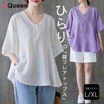 大きいサイズ レディース フレアシャツ チュニック 無地 オーバーサイズ 夏 L LL 3L 4L 5L ブラック ホワイト ライトブラウン パープル 新入荷 メール便可 (529509）|2022年