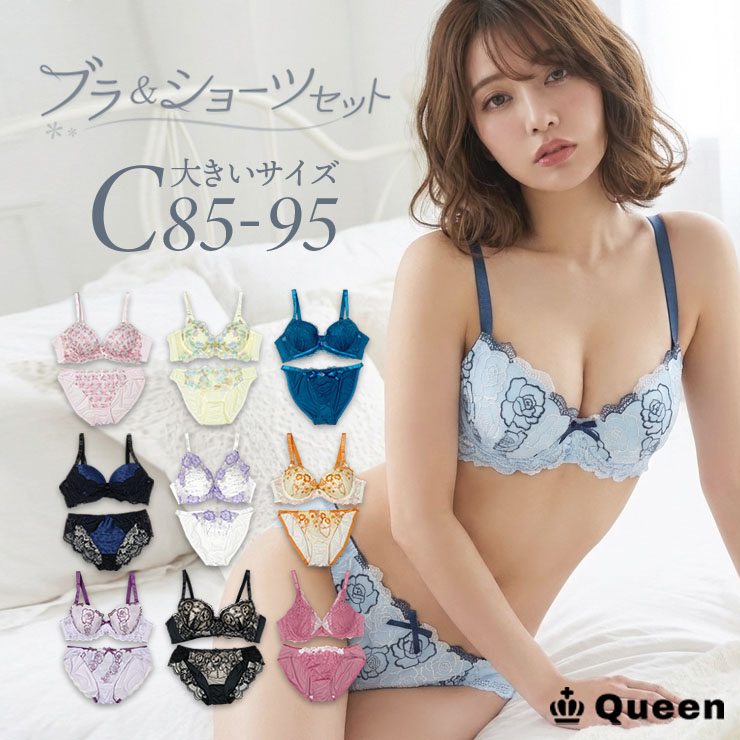 ブラジャーショーツセット（Cカップ・アンダー85/90/95） (j3a-c)
