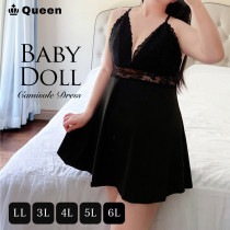 レース切り替えベビードール（Tバックショーツつき） (r31324）|ベビードール