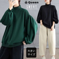 ボリュームスリーブニットソープルオーバー (339238）|2025年冬|新着