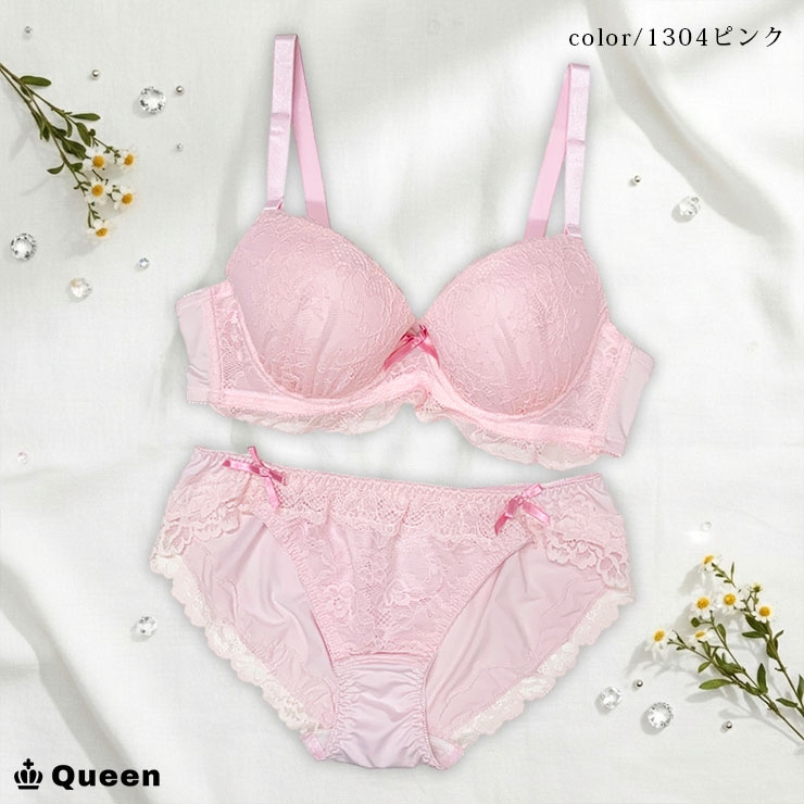 フェミニンブラショーツセット カップ別 Bカップ アンダー85 90 95 (j1-b)