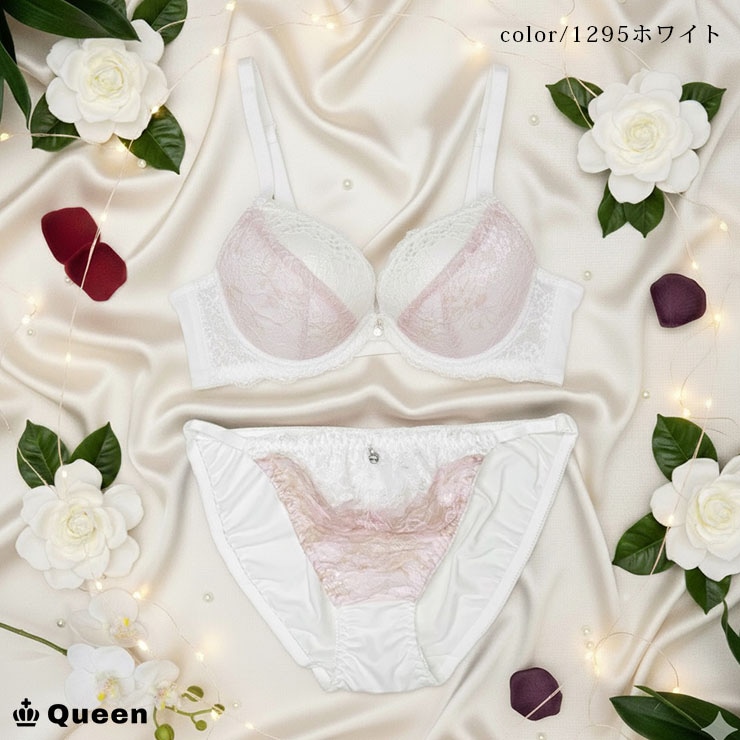 フェミニンブラショーツセット カップ別 Bカップ アンダー85 90 95 (j1-b)