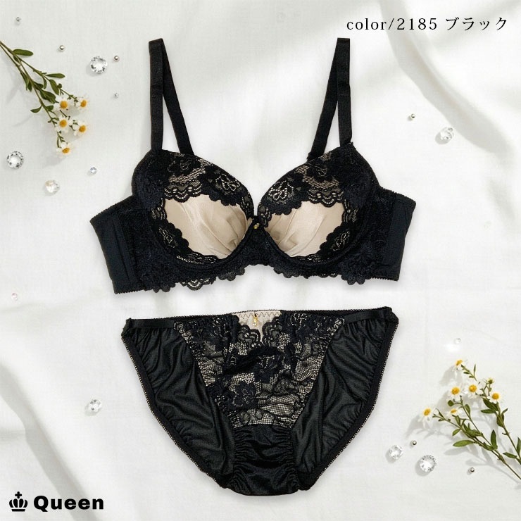 ブラジャー＆ショーツセット（Eカップ・アンダー80/85/90/95/100） (j2-e)