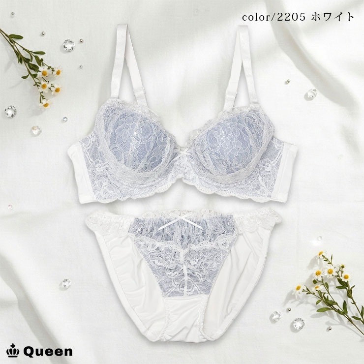 ブラジャー＆ショーツセット（Eカップ・アンダー80/85/90/95/100） (j2-e)