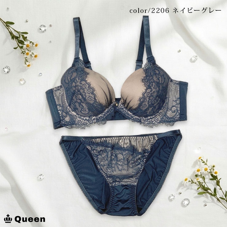 ブラジャー＆ショーツセット（Eカップ・アンダー80/85/90/95/100） (j2-e)