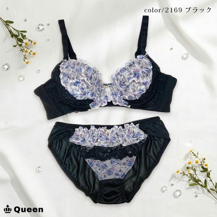 ブラジャー＆ショーツセット（Eカップ・アンダー80/85/90/95/100） (j2-e)