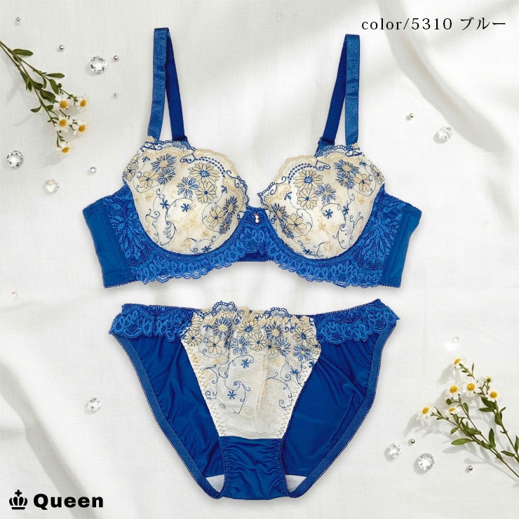脇高ブラジャーショーツセット（Bカップ・アンダー85/90/95） (j5b-b)