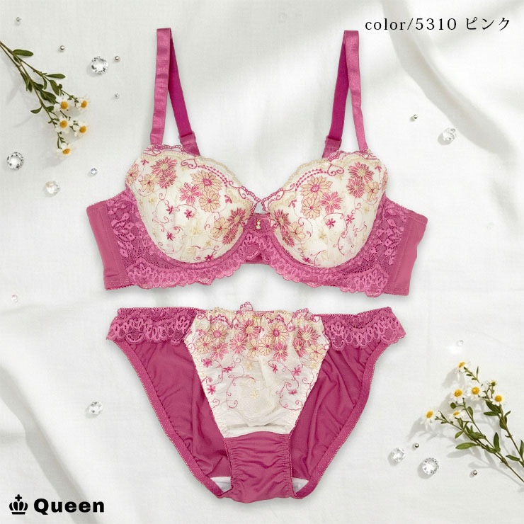 脇高ブラジャーショーツセット(Eカップ・アンダー80/85/90/95/100) (j5b-e)