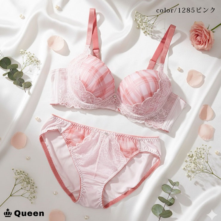 フェミニンブラショーツセット カップ別 Iカップ アンダー70 75 80 85 90 95 (j1-i)