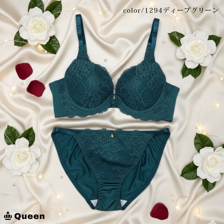 フェミニンブラショーツセット カップ別 Iカップ アンダー70 75 80 85 90 95 (j1-i)