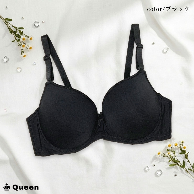 スムースモールドカップブラジャー（E・Fカップ　アンダー85～110） (tb704）
