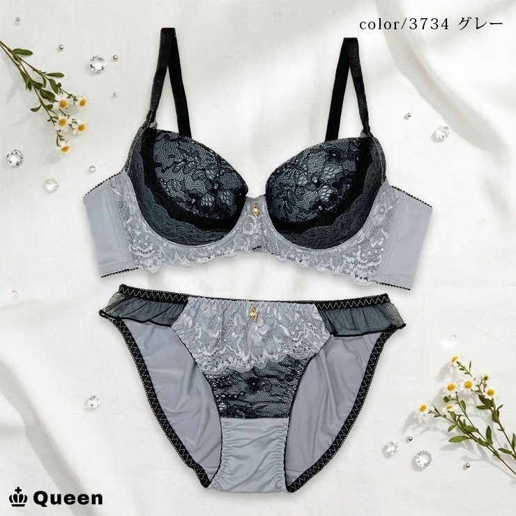 ブラジャーショーツセット (Gカップ アンダー75/80/85/90/95/100) (j3-g)