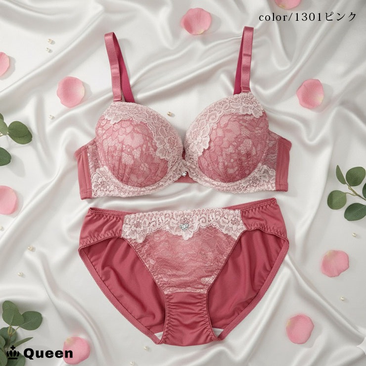 フェミニンブラショーツセット カップ別 Dカップ アンダー85 90 95 100