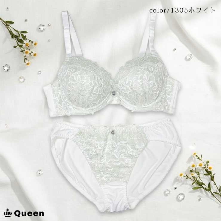フェミニンブラショーツセット カップ別 Fカップ アンダー80 85 90 95