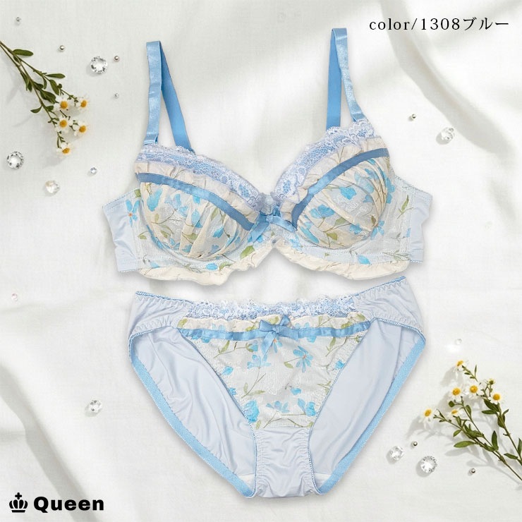 フェミニンブラショーツセット カップ別 Hカップ アンダー70 75 80 85