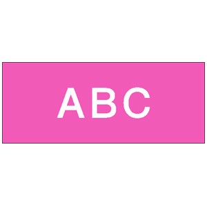 ブラザー P-TOUCH CUBE用 おしゃれテープ ベリーピンク（つや消し）/白文字 TZe-MQP35