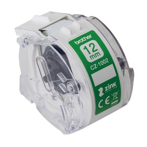 ブラザー 感熱ラベルライター用ロールカセット CZ-1002（12mm）