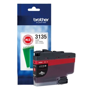 ブラザー インクカートリッジ マゼンタ超大容量 LC3135M