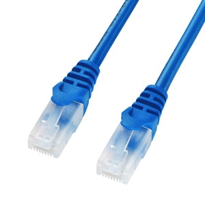 サンワサプライ ツメ折れ防止CAT5eLANケーブル LA-Y5TS-01BL