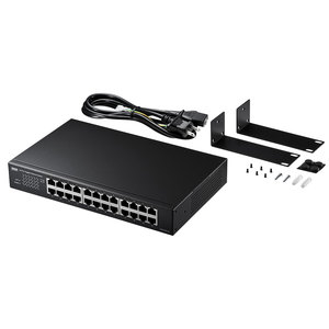 サンワサプライ Giga対応スイッチングハブ(24ポート)ループ検知機能つき LAN-GIGAH24L