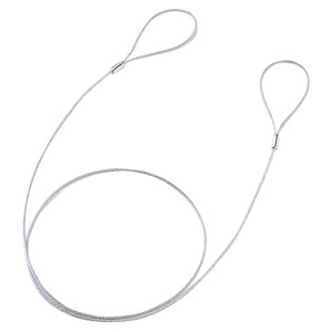 サンワサプライ eセキュリティ（ワイヤー、1.0m・2.2mm） SLE-11W-1