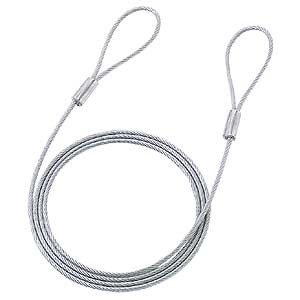 サンワサプライ eセキュリティ（ワイヤー、1.5m・3.5mm） SLE-1W
