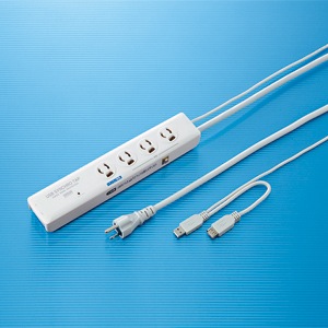 サンワサプライ 高性能雷連動タップ TAP-RE9SPUN