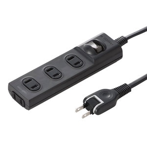 サンワサプライ 火災予防安全タップ TAP-TSH45SWBKN