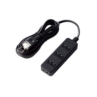 エレコム AVボトム4口2.5mスタンダード AVT-ST02-2425BK