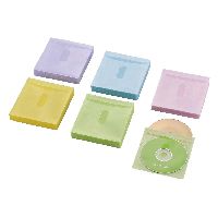 エレコム Ｂｌｕ－ｒａｙ・ＣＤ・ＤＶＤ対応不織布ケース　タイトルカード CCD-NIWB240ASO