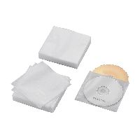 エレコム Ｂｌｕ－ｒａｙ・ＣＤ・ＤＶＤ対応不織布ケース　スタンダード CCD-NWB120WH