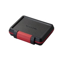 エレコム SD/microSDカードケース(耐衝撃) CMC-SDCHD01BK